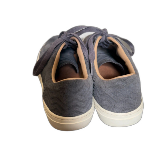 Toms Womens‎ Lenox Suede Lace Up Sneakers Dark Gray Classic Minimalist Size 7.5 - Picture 4 of 6